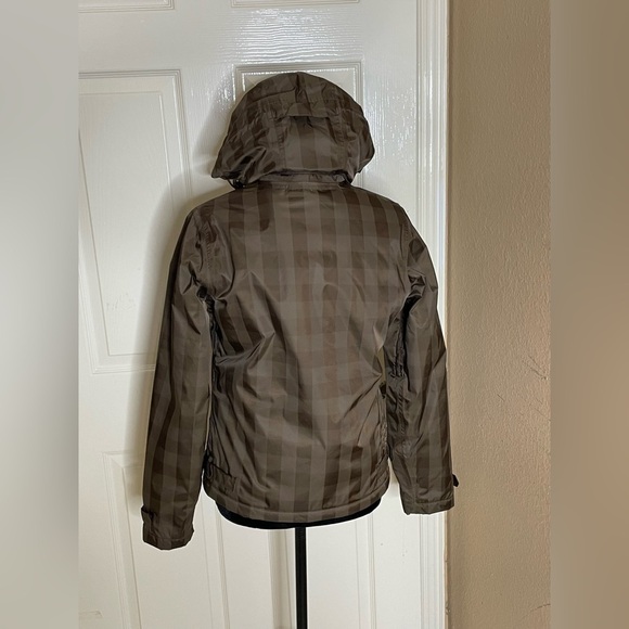 - Burton Duchess Women’s Plaid Brown Jacket Faux Fur XS​​​​​​​​​​​ - Picture 3 of 14